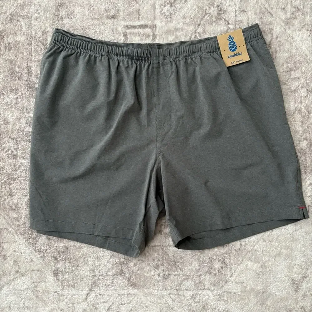 Chubbies Men’s Stonehenges Swim Shorts Trunks 5.5” Inseam Size XXL New